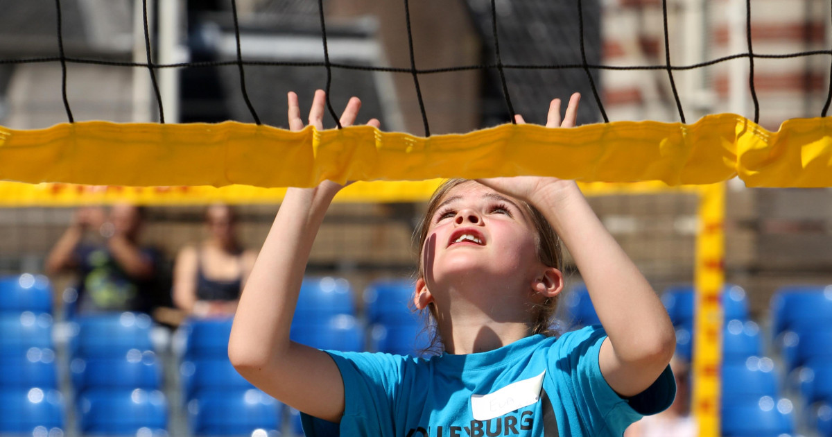 Uitrusten Netto zeil Sport voor kinderen: volleybal – Allesoversport.nl