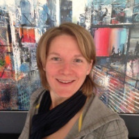 Portretfoto van Franceline van de Geer